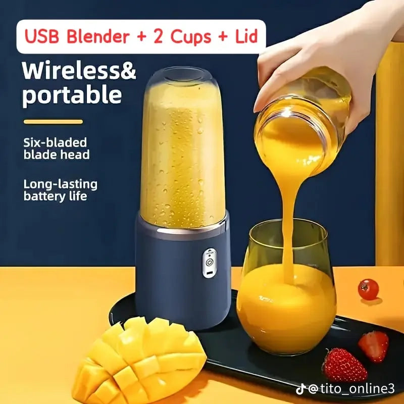 2 in 1 Portable Blender & Cup