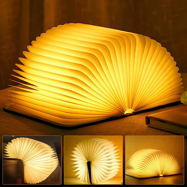 Foldable Book Lamp