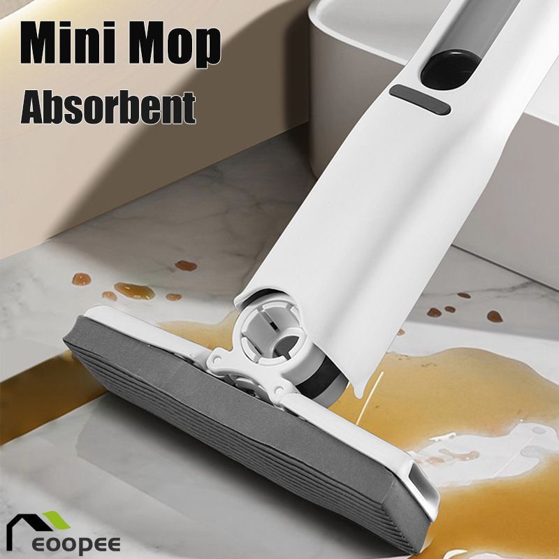 Portable Mini Mop Self-Squeeze